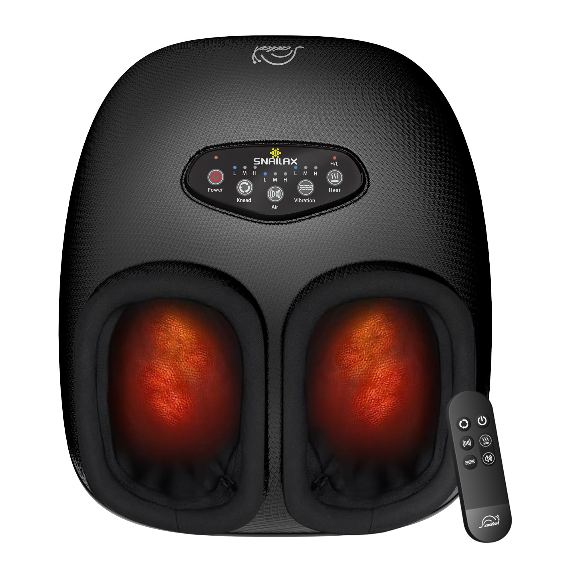 relaxing☆ Snailax Shiatsu Foot Massager with Heat, Deep Kneading Foot
